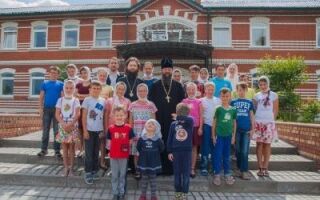 Визит благочинного города Коломны и Коломенского округа епископа Луховицкого Петра